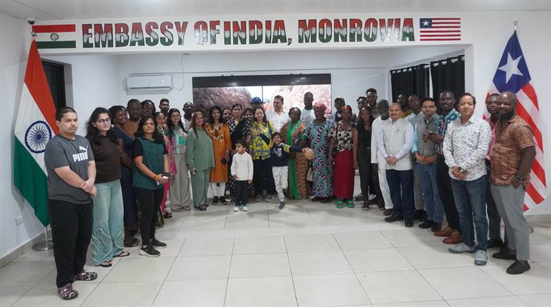 Establishment of India Corner at Gompa Public Library, Nimba County - 31 July 2026.